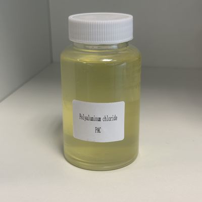 Żółtawy płyn Wysokiej czystości Woda chemikalia do oczyszczania Pac polichlorek aluminium Woda pitna Oczyszczanie wody