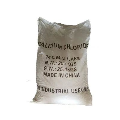 CAS 10043-52-4 Proszek chlorku wapnia do oleju osuszającego złożony z certyfikatem MSDS SGS