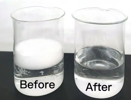 30-60% Mleko Białe Płynne Silicone Defoamer Chemical CAS 9006-65-9