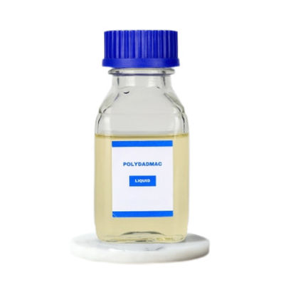 Żółtawy płynny środek oczyszczający wodę Flocculant PolyDADMAC Polydiallyldimethylammonium Chloride